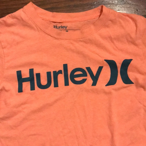 Hurley | Boy's T-shirt Orange Sz M - Picture 2 of 8